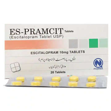 Picture of Es Pramcit 10mg Tab 20x1s